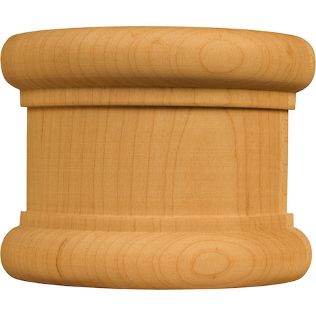 Osborne Wood Products 2 1/2 x 3 1/8  x 1 1/8 Lg Half Round Spool in Hard Maple 7212HM